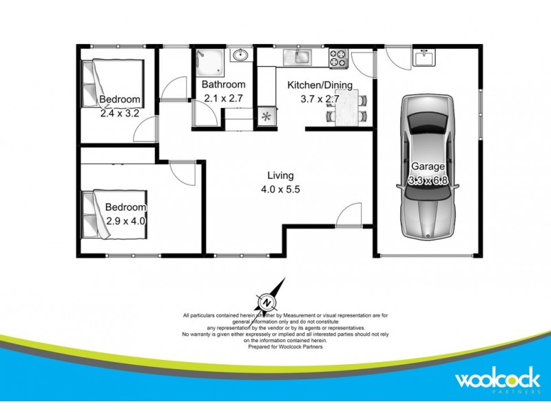 3/56 Morris St, Prospect TAS 7250 Floorplan