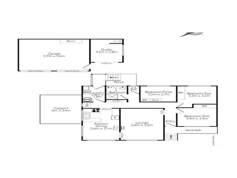 23 Bruce St, Prospect TAS 7250 Floorplan