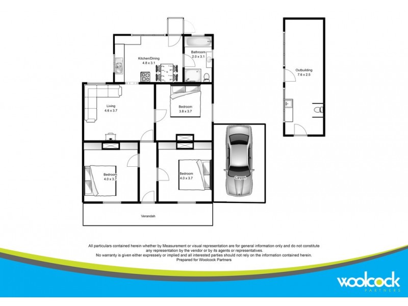 13 Crescent Grove, West Launceston TAS 7250 Floorplan
