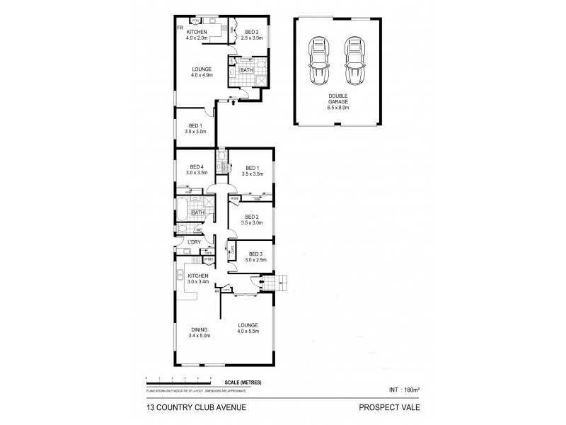 13 Country Club Ave, Prospect Vale TAS 7250 Floorplan