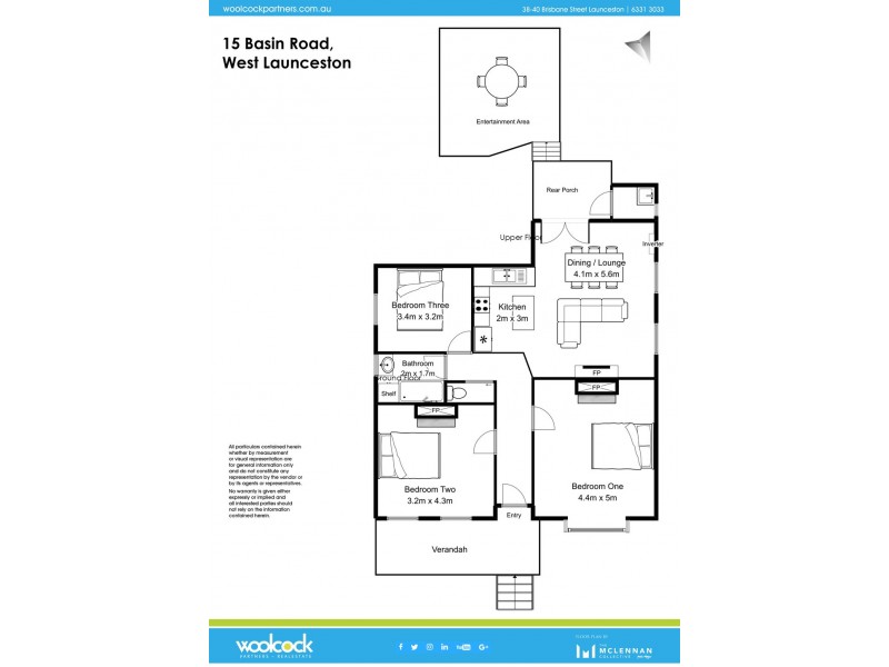15 Basin Rd, West Launceston TAS 7250 Floorplan