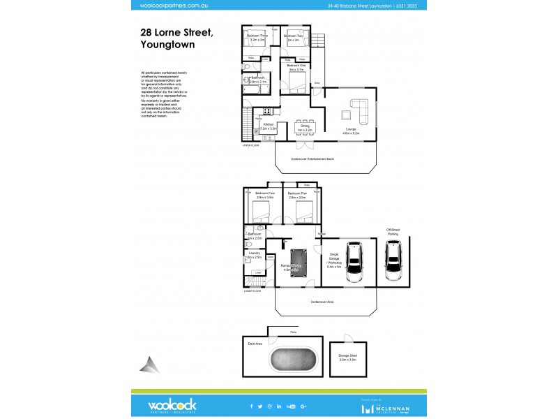 28 Lorne Street, Youngtown TAS 7249 Floorplan