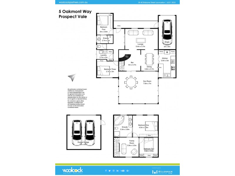 5 Oakmont Way, Prospect Vale TAS 7250 Floorplan