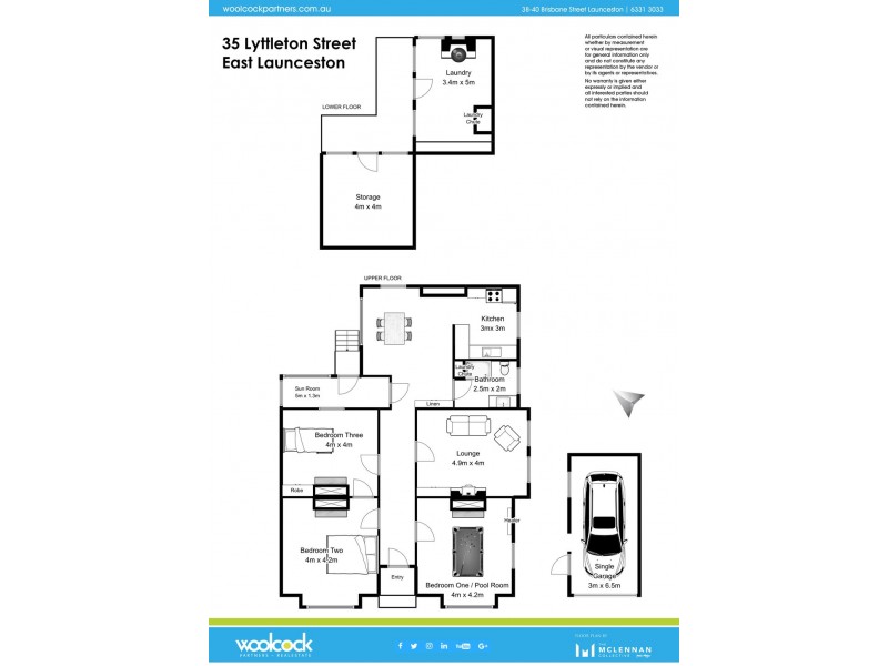 35 Lyttleton St, East Launceston TAS 7250 Floorplan