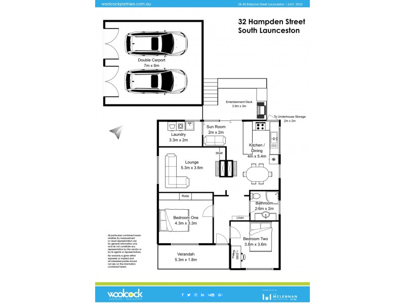32 Hampden St, South Launceston TAS 7249 Floorplan
