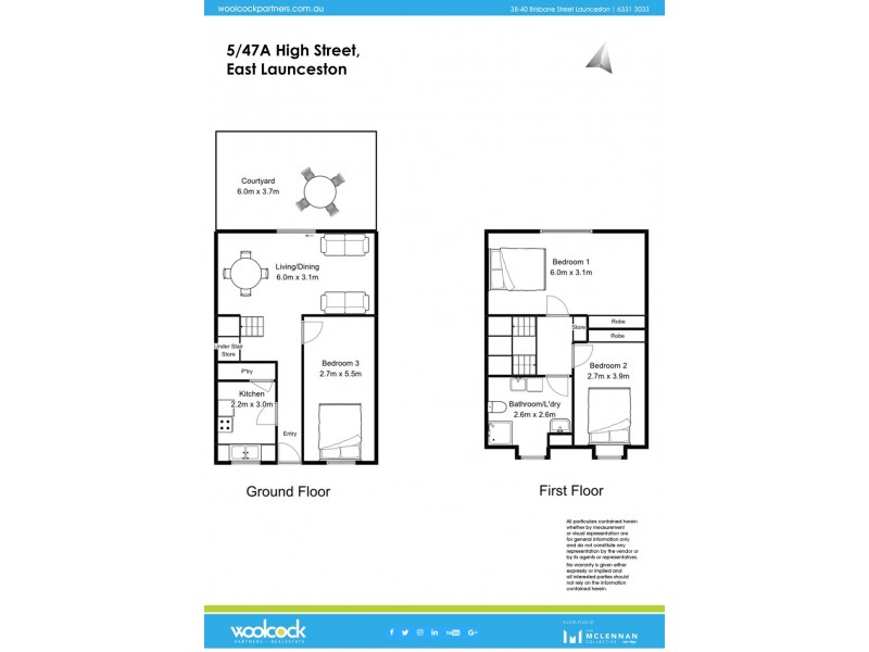 5/47A High Street, East Launceston TAS 7250 Floorplan