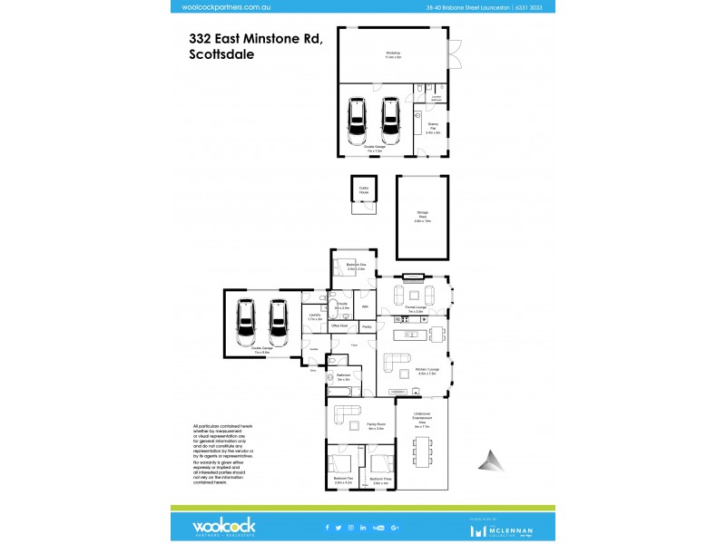 332 East Minston Road, Scottsdale TAS 7260 Floorplan