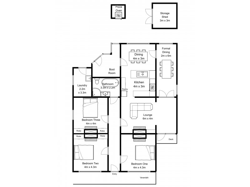 10 Hamilton Street, West Launceston TAS 7250 Floorplan