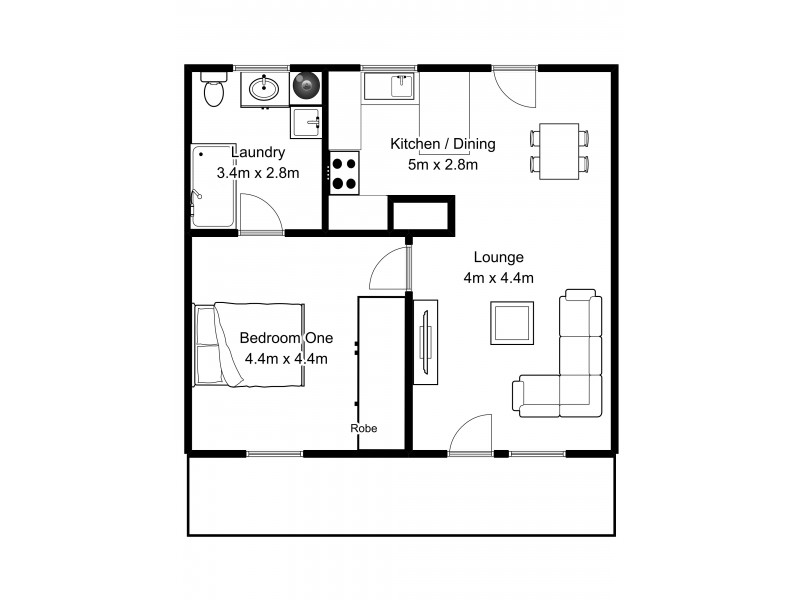 4/35 Hampden St, South Launceston TAS 7249 Floorplan