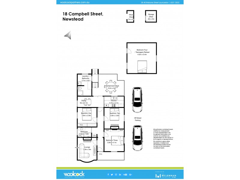 18 Campbell St, Newstead TAS 7250 Floorplan