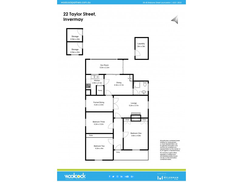 22 Taylor Street, Invermay TAS 7248 Floorplan