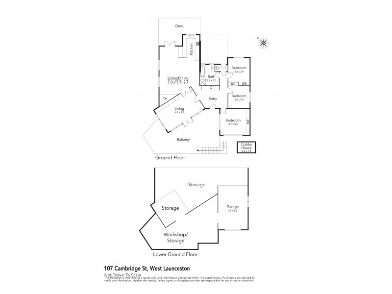 107 Cambridge Street, West Launceston TAS 7250 Floorplan
