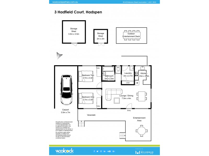 3 Hadfield Crt, Hadspen TAS 7290 Floorplan