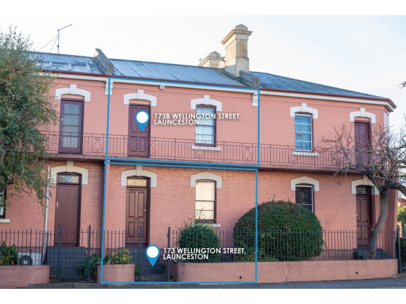 173 A and B Wellington Street, Launceston TAS 7250