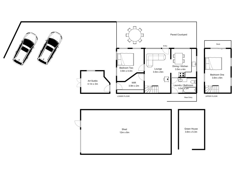 411 Doaks Road, Lilydale TAS 7268 Floorplan