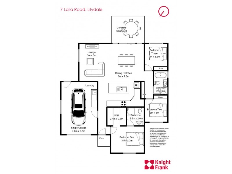 7A Lalla Road, Lilydale TAS 7268 Floorplan