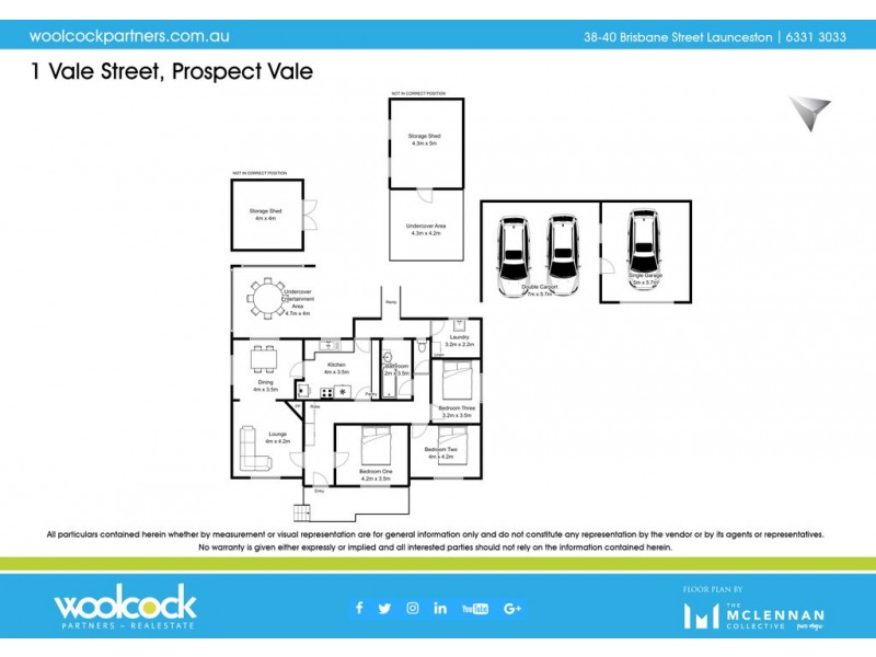 1 Vale Street, Prospect Vale TAS 7250 Floorplan