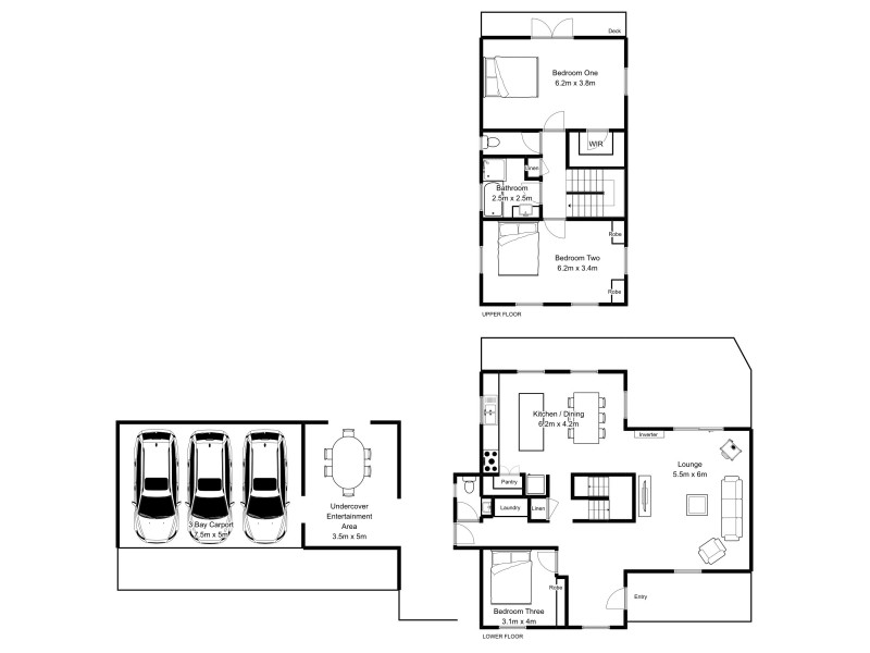 845 Bryants Lane, Deddington TAS 7212 Floorplan