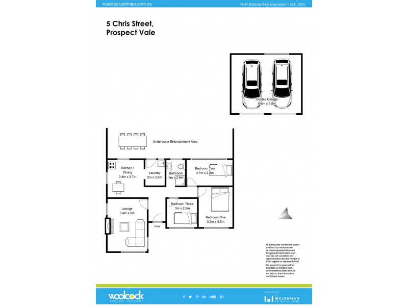 5 Chris Street, Prospect Vale TAS 7250 Floorplan