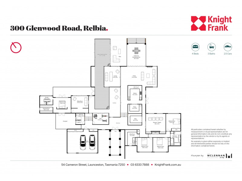 300 Glenwood Road, Relbia TAS 7258 Floorplan