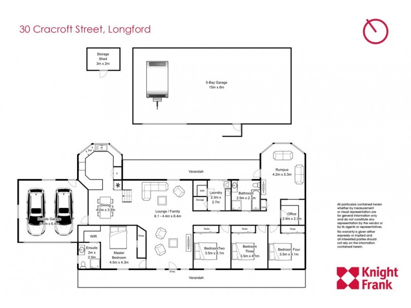 30 Cracroft Street, Longford TAS 7301 Floorplan