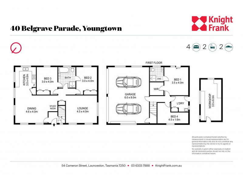 40 Belgrave Parade, Youngtown TAS 7249 Floorplan