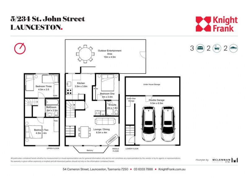 5/234 St John Street, Launceston TAS 7250 Floorplan