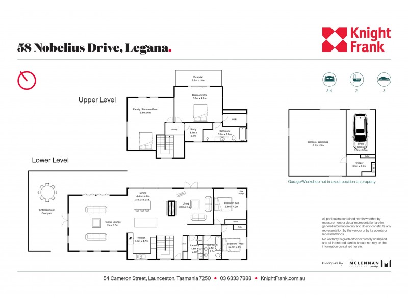 58 Nobelius Drive, Legana TAS 7277 Floorplan