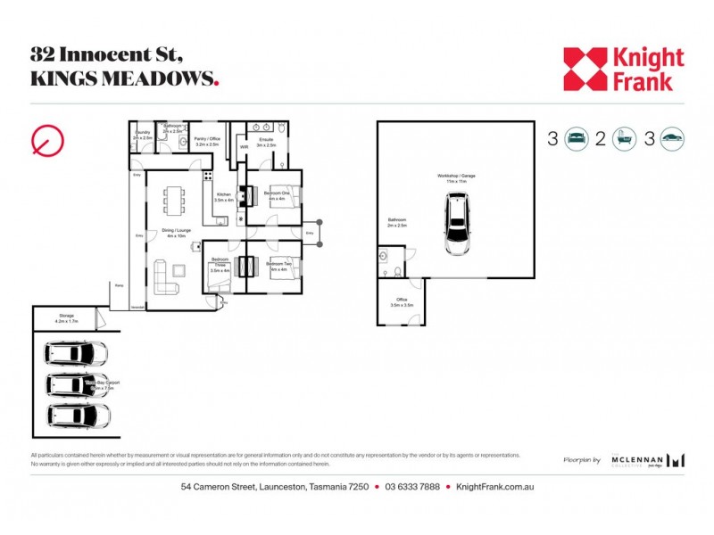 32 Innocent Street, Kings Meadows TAS 7249 Floorplan