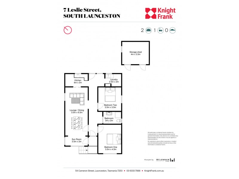 7 Leslie Street, South Launceston TAS 7249 Floorplan
