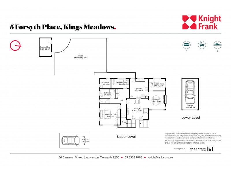 5 Forsyth Place, Kings Meadows TAS 7249 Floorplan