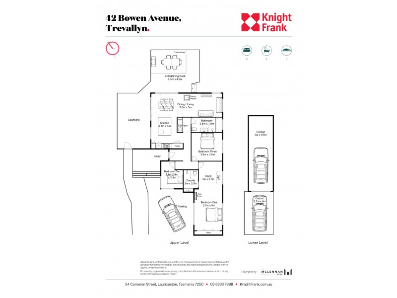 42 Bowen Avenue, Trevallyn TAS 7250 Floorplan