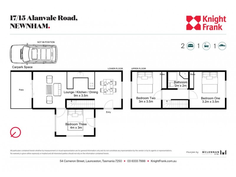 17/15 Alanvale Road, Newnham TAS 7248 Floorplan