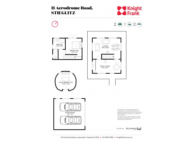 11 Aerodrome Road, Stieglitz TAS 7216 Floorplan