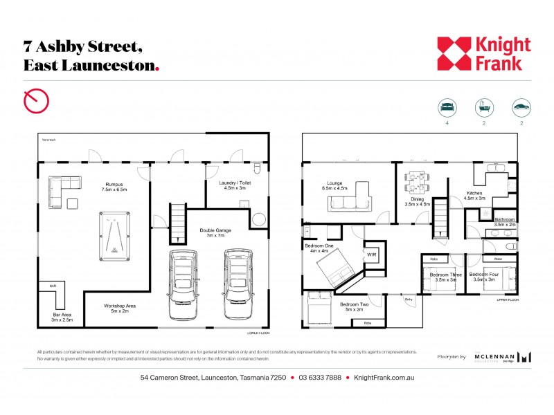 7 Ashby Street, East Launceston TAS 7250 Floorplan