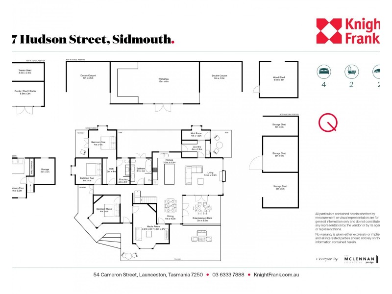 17 Hudson Street, Sidmouth TAS 7270 Floorplan
