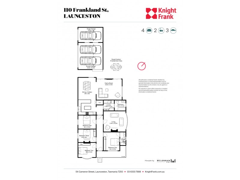 110 Frankland Street, Launceston TAS 7250 Floorplan