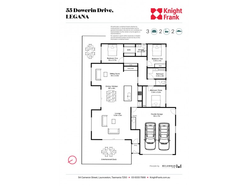 1/55 Dowerin Drive, Legana TAS 7277 Floorplan