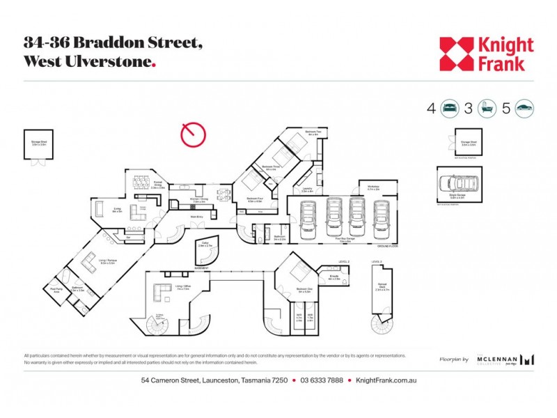 34-36 Braddon Street, West Ulverstone TAS 7315 Floorplan