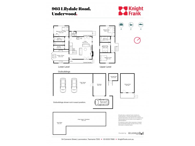 903 Lilydale Road, Underwood TAS 7268 Floorplan