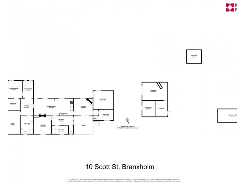10 Scott Street, Branxholm TAS 7261 Floorplan