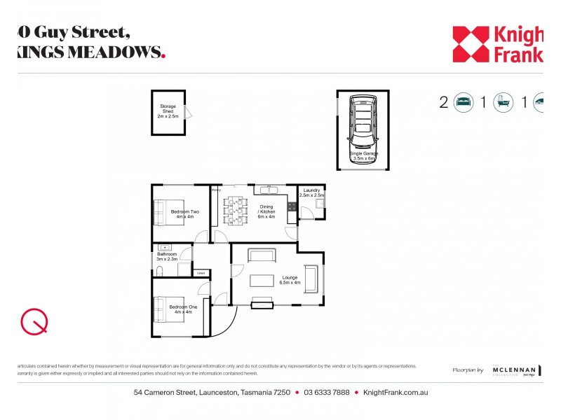 50 Guy Street, Kings Meadows TAS 7249 Floorplan