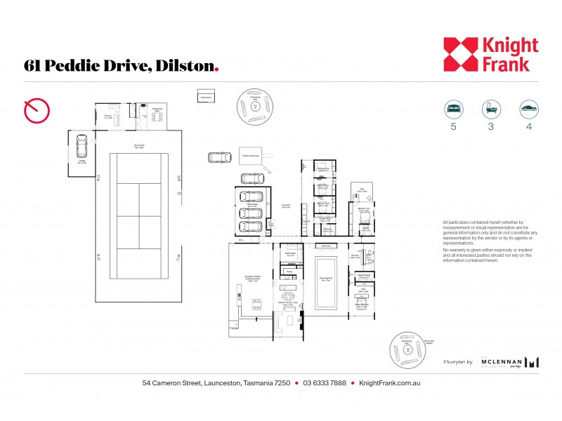 61 Peddie Drive, Dilston TAS 7252 Floorplan