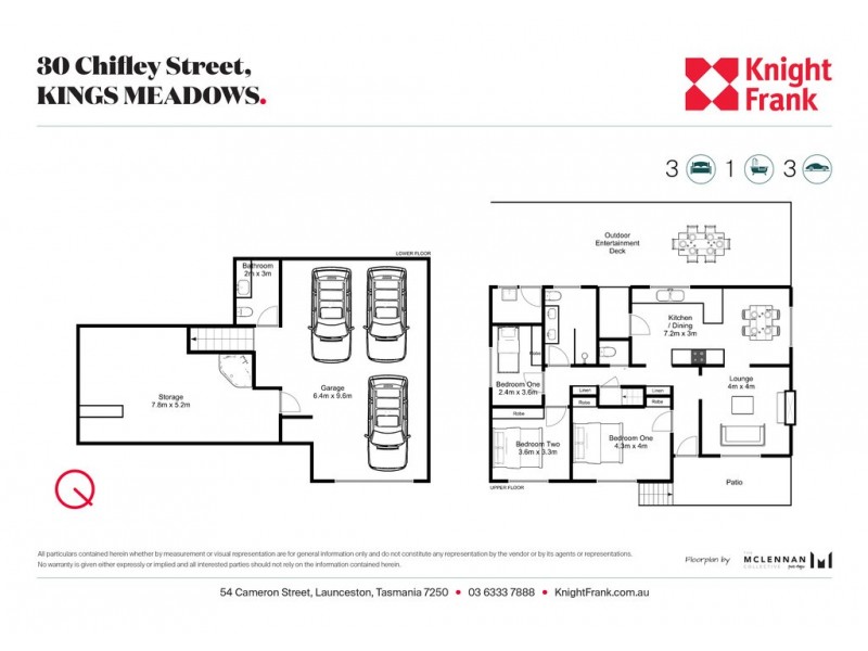 30 Chifley Street, Kings Meadows TAS 7249 Floorplan