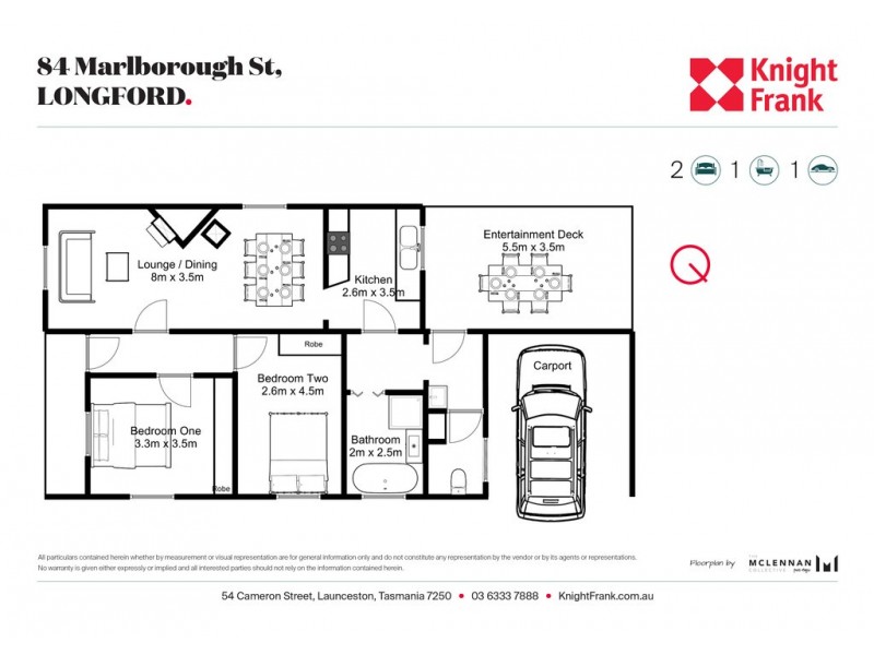 84 Marlborough Street, Longford TAS 7301 Floorplan