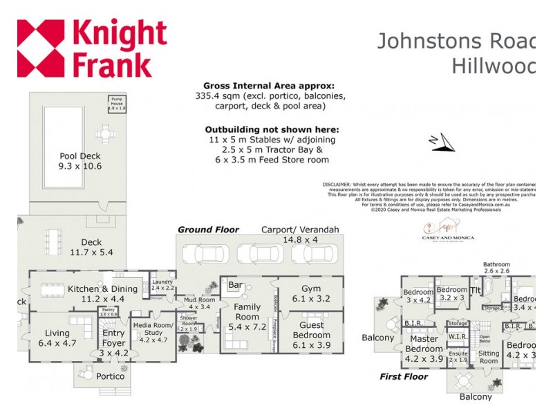74 Johnstons Road, Hillwood TAS 7252 Floorplan