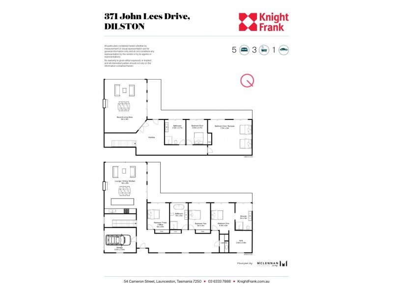 371 John Lees Drive, Dilston TAS 7252 Floorplan