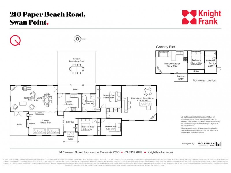 210 Paper Beach Road, Swan Point TAS 7275 Floorplan