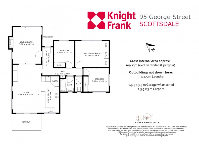 95 George Street, Scottsdale TAS 7260 Floorplan