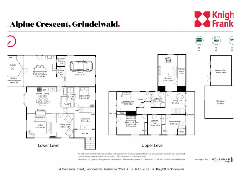 4 Alpine Crescent, Grindelwald TAS 7277 Floorplan